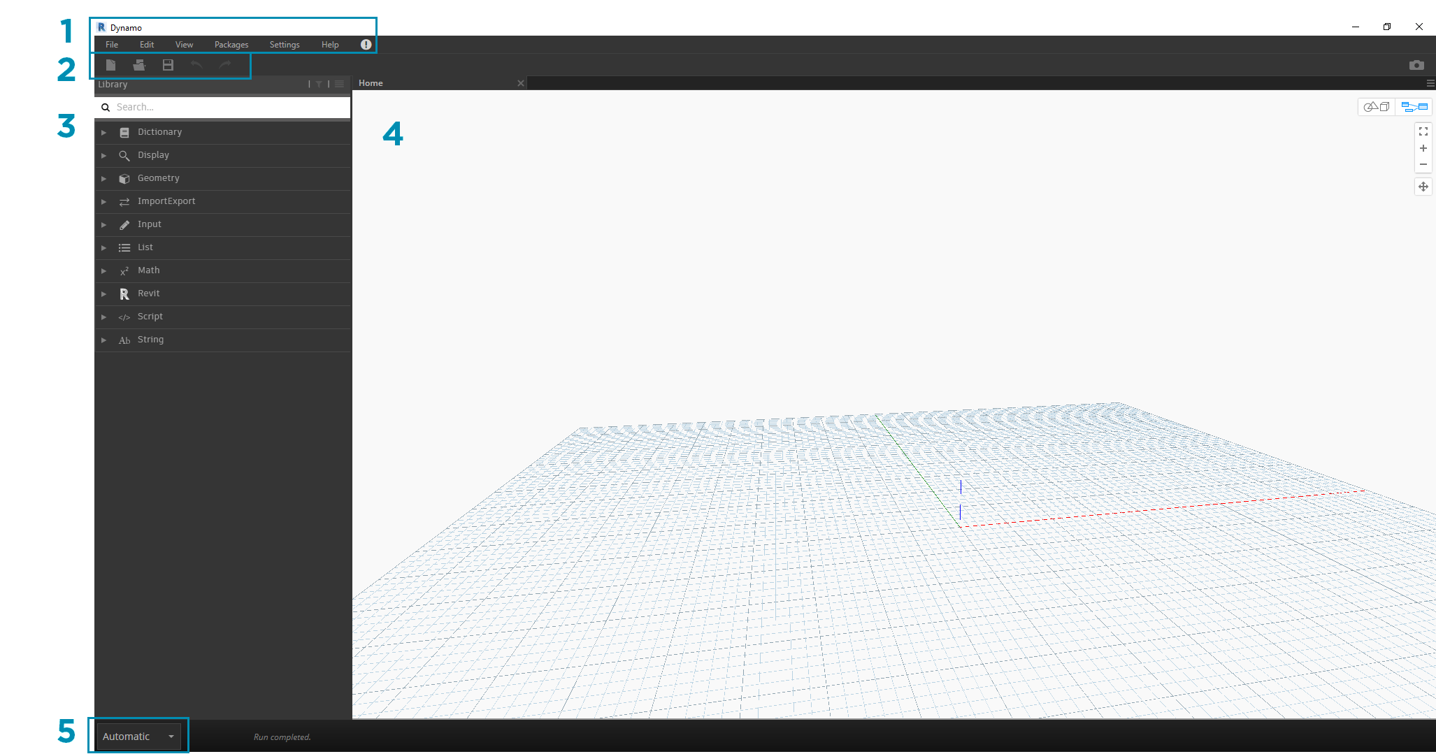 User Interface Regions