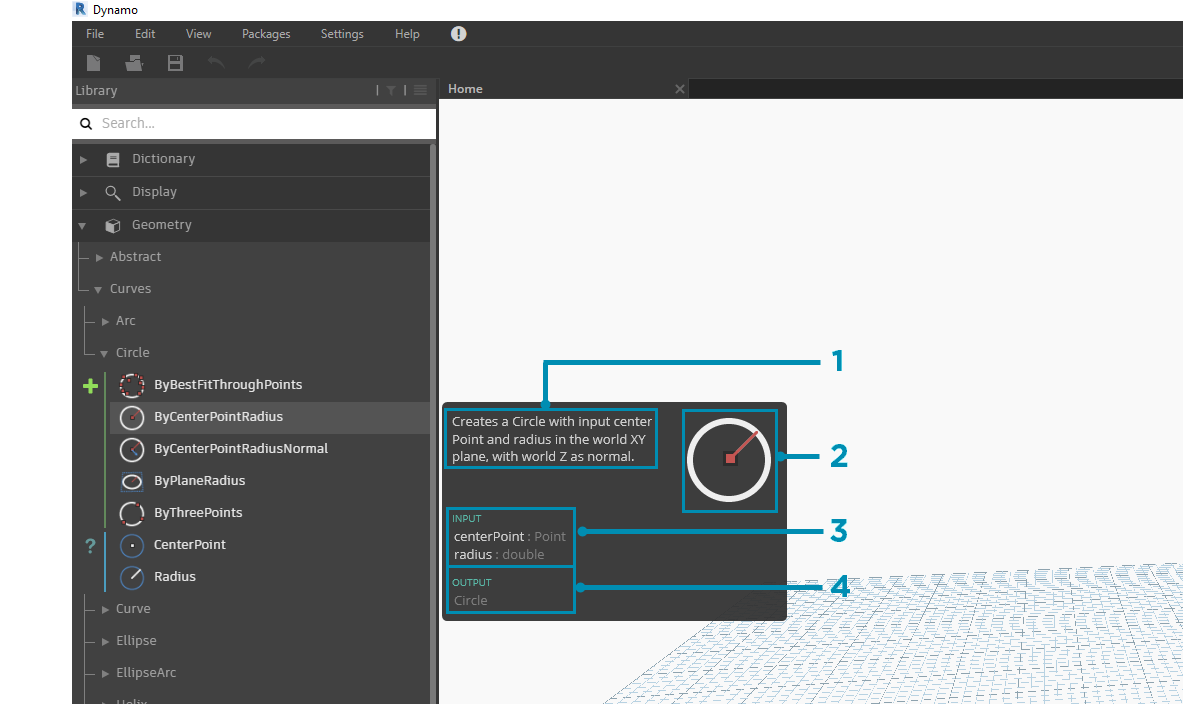 Node Pop Up Window