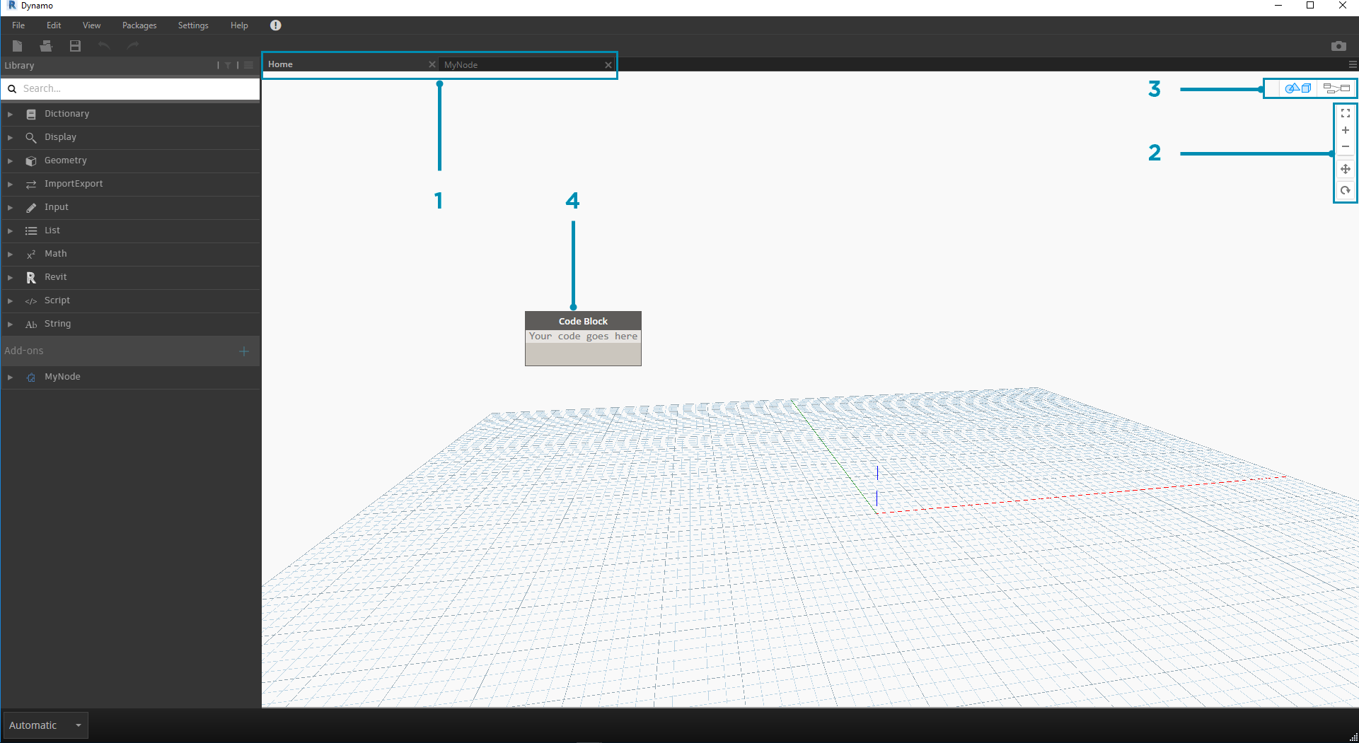 Workspace Regions